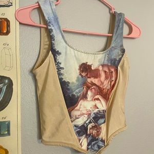 Renaissance corset top